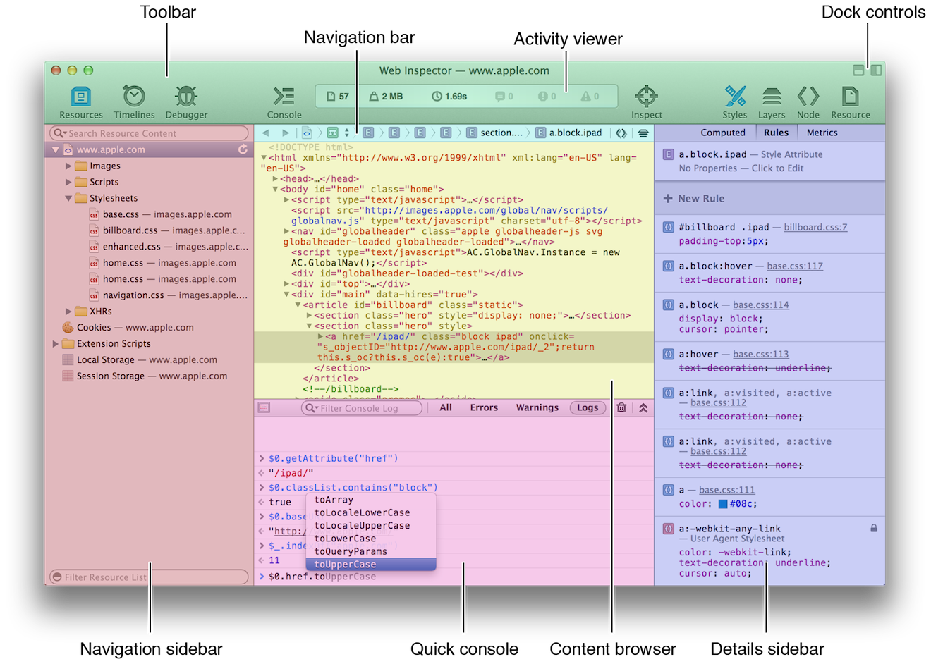 Web Inspector Safari. Веб-инспектор. Web Inspector IPAD. Webkit in CSS.