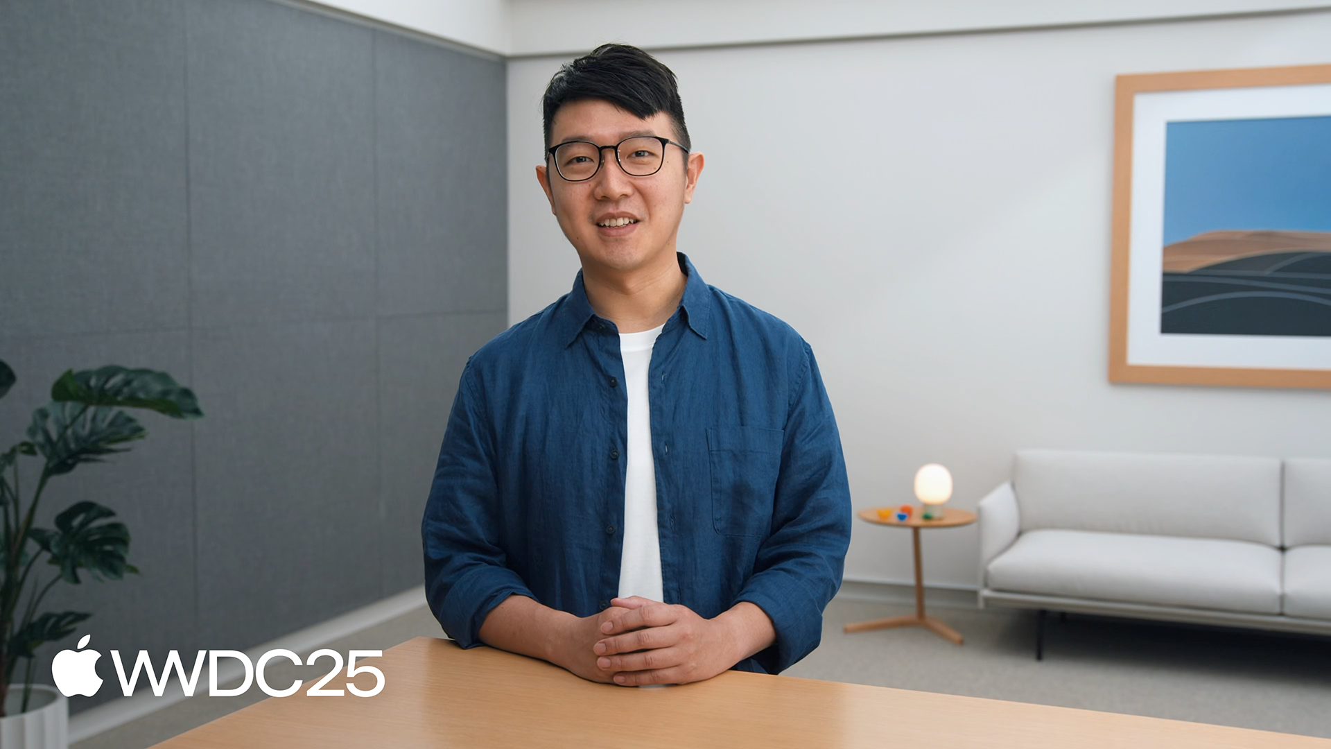 Eddy Wong presenting What's new for the spatial web at WWDC25