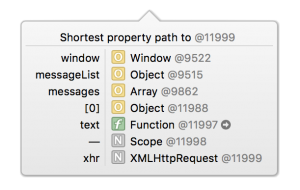 Shortest Path to Instance Popover