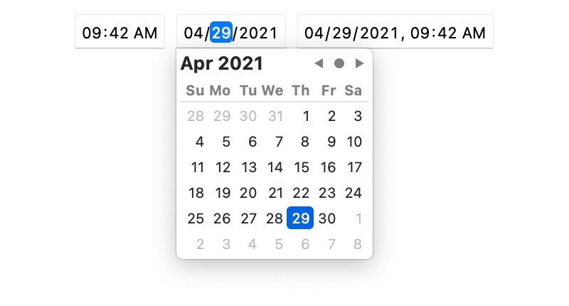 input date safari