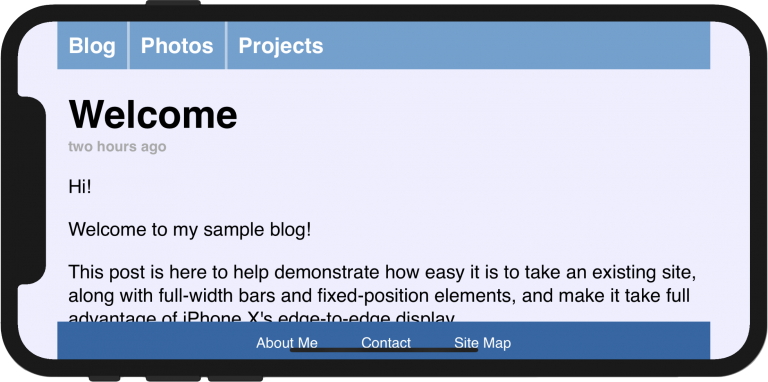 Designing Websites for iPhone X | WebKit