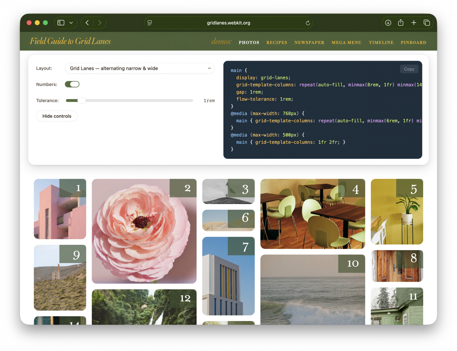 Introducing the Field Guide to Grid Lanes | WebKit