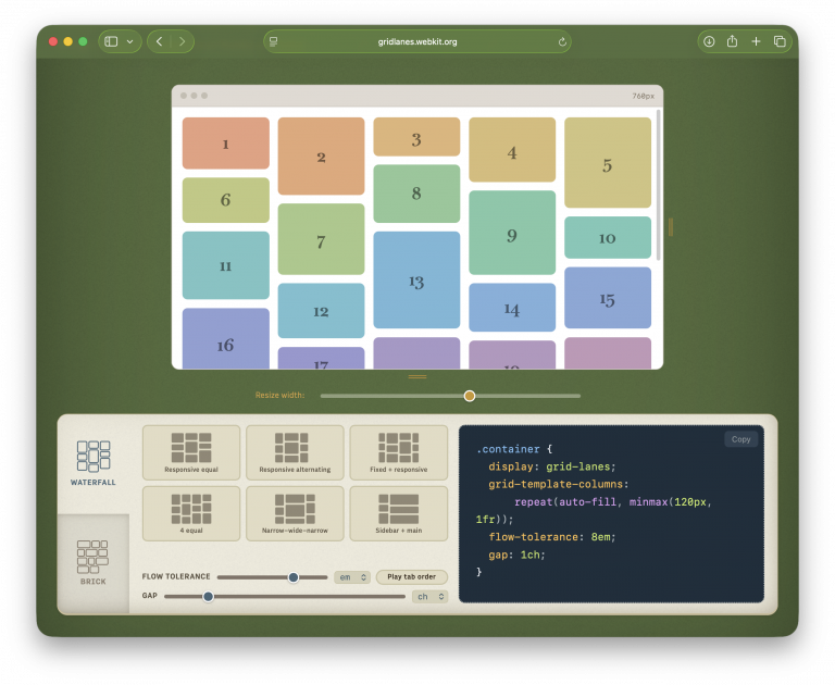 Introducing the Field Guide to Grid Lanes | WebKit