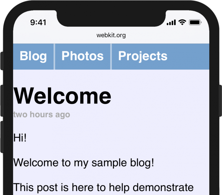 Designing Websites for iPhone X | WebKit