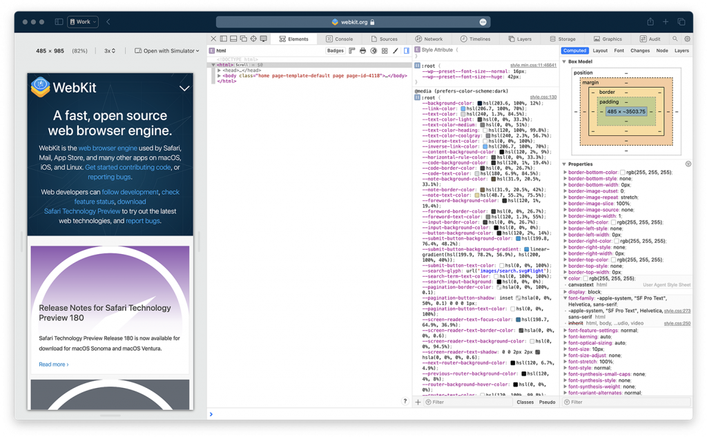 Simplified Responsive Design Mode | WebKit