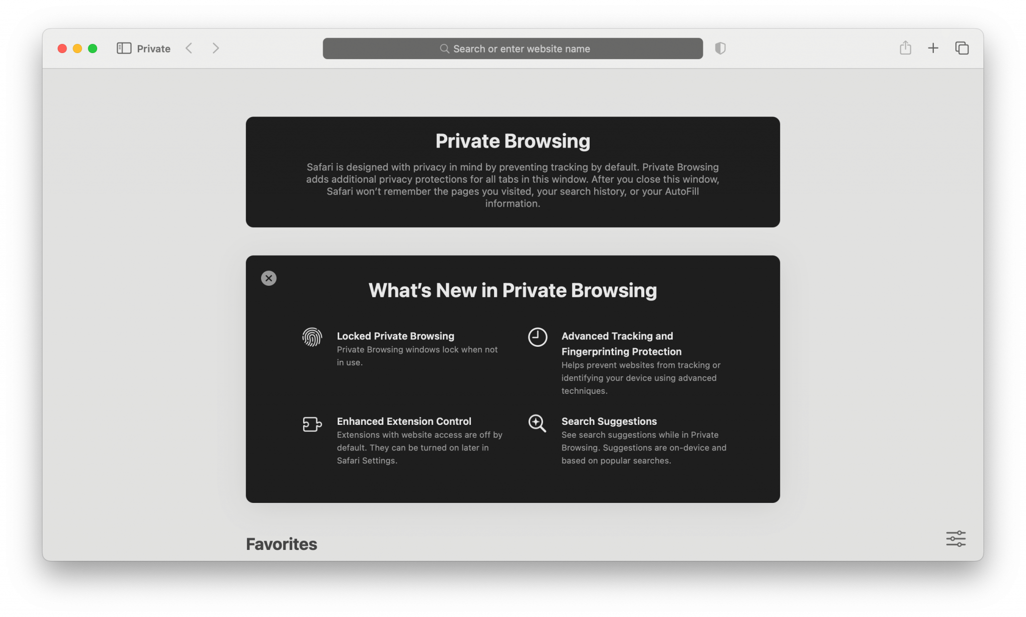 Private Browsing 2.0 | WebKit