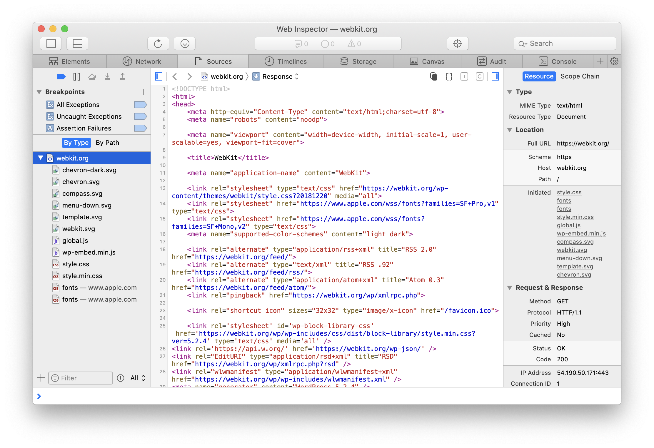 javascript updates for mac